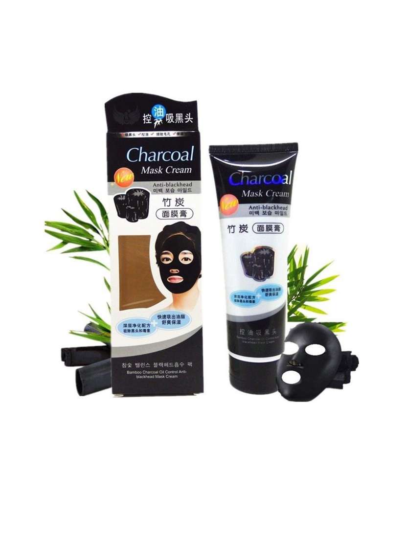 favon activated charcoal face mask for blackhead removal and clarifying skin