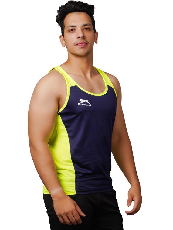 men color blocked vest - 19520429 -  Standard Image - 1