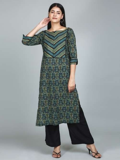 women's straight kurta - 19521896 - Standard Image - 0