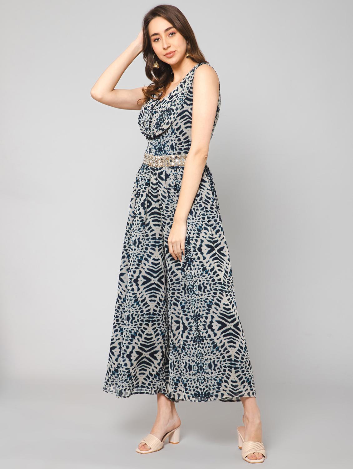 women's printed dress - 19522254 - Standard Image - 1