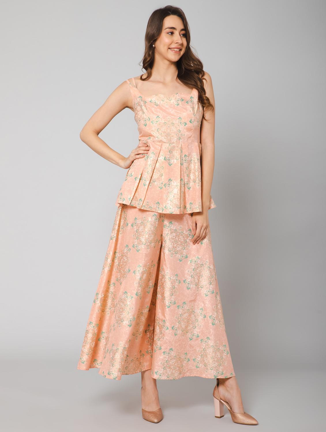 printed skirt top set - 19522259 - Standard Image - 1