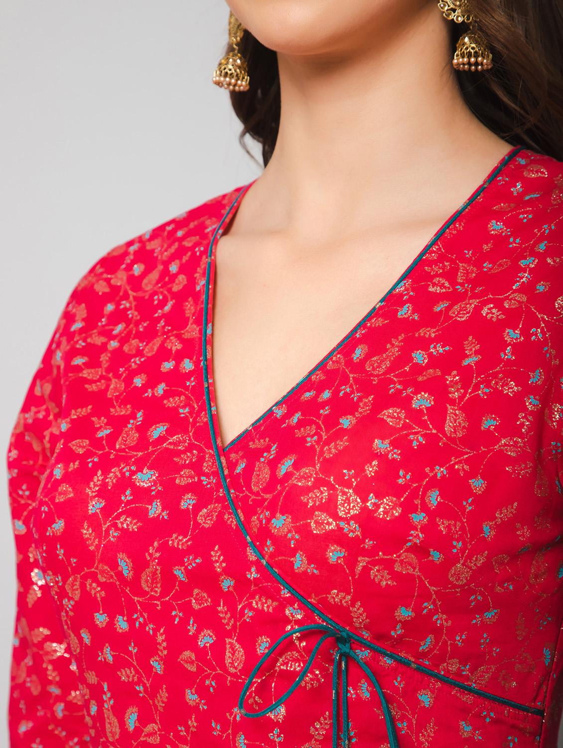 printed kurta pant set - 19522260 - Standard Image - 4