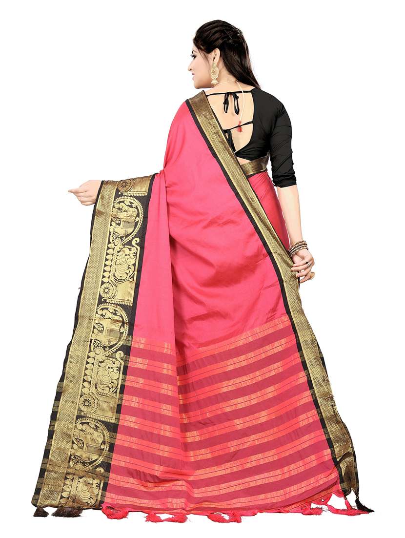 self design woven saree - 19532169 -  Standard Image - 1