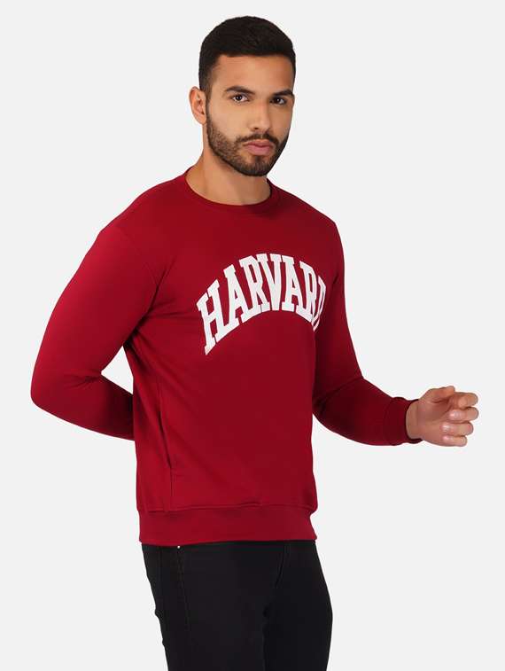 mens chest print sweatshirt - 19537665 -  Standard Image - 1