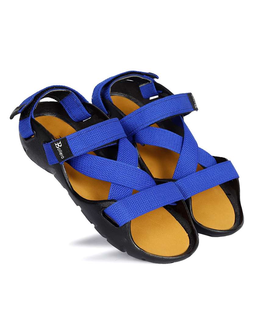 blue back strap sandal - 19539181 -  Standard Image - 1