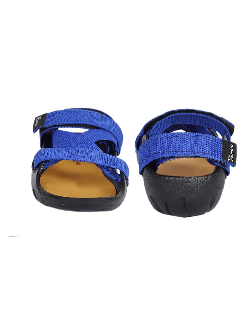 blue back strap sandal - 19539181 -  Standard Image - 4