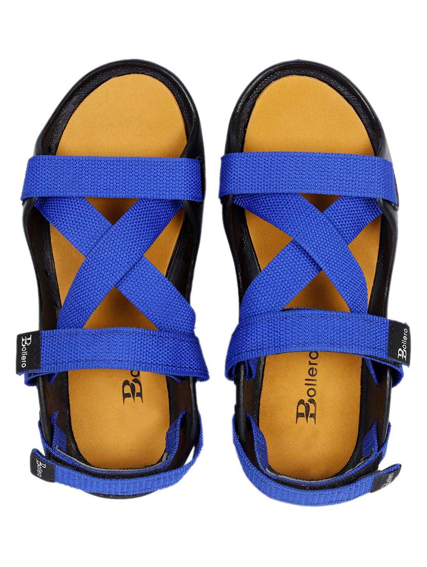 blue back strap sandal - 19539181 -  Standard Image - 6
