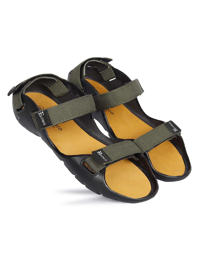 green back strap sandal - 19539183 -  Standard Image - 1