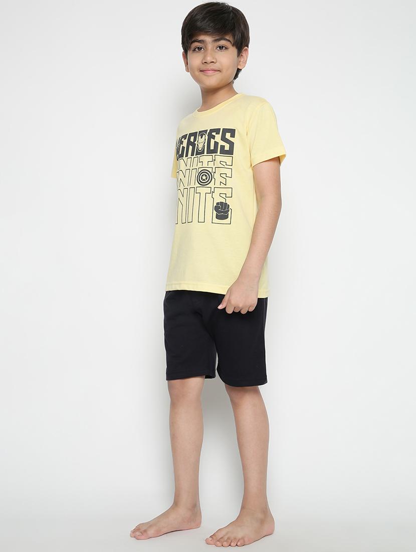 boys printed night suits - 19554991 -  Standard Image - 1