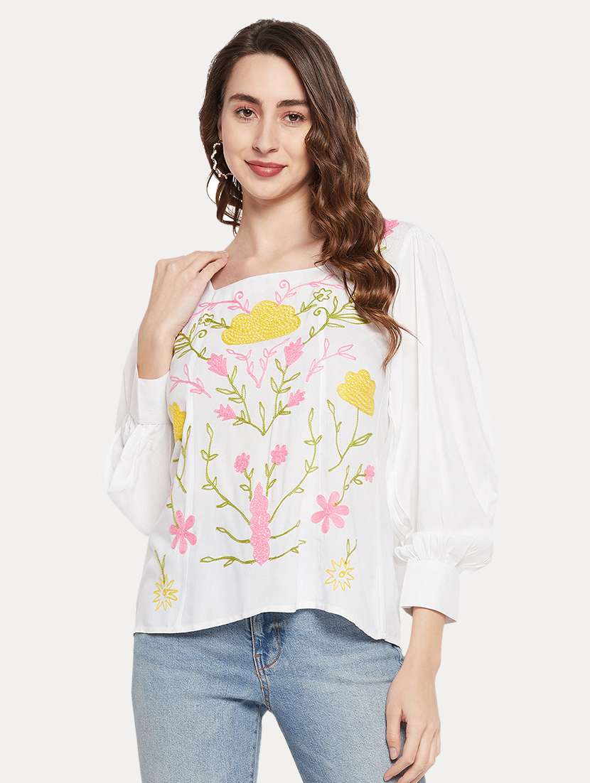 women's straight square neck top - 19559508 -  Zoom Image - 0