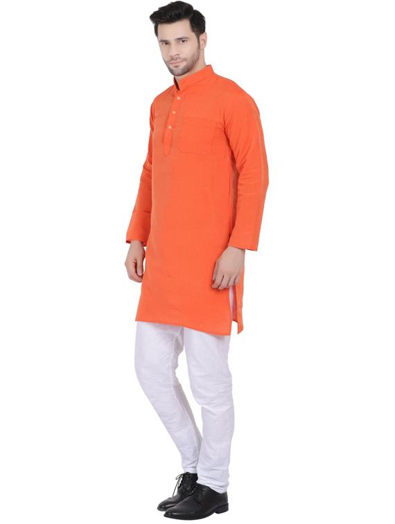 solid kurta pyjama set - 19564235 - Standard Image - 1