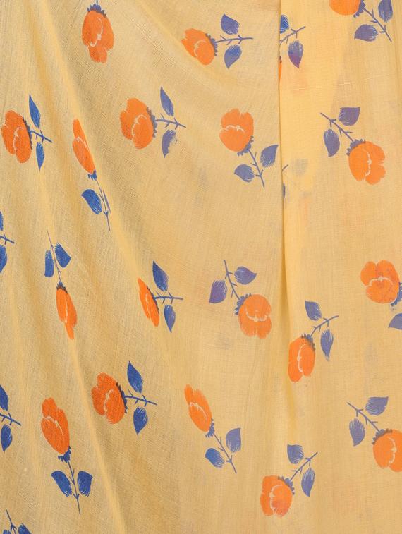 yellow floral printed dupatta - 19565933 - Standard Image - 4