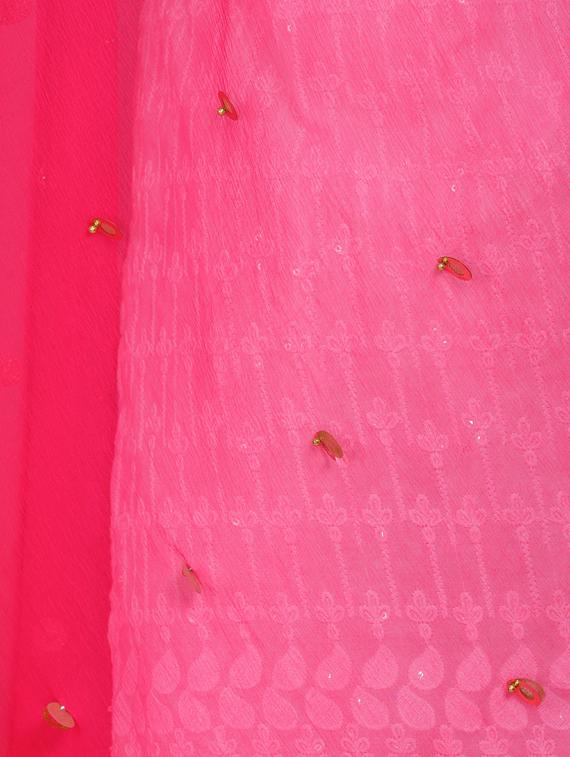 pink solid dupatta - 19565972 - Standard Image - 4