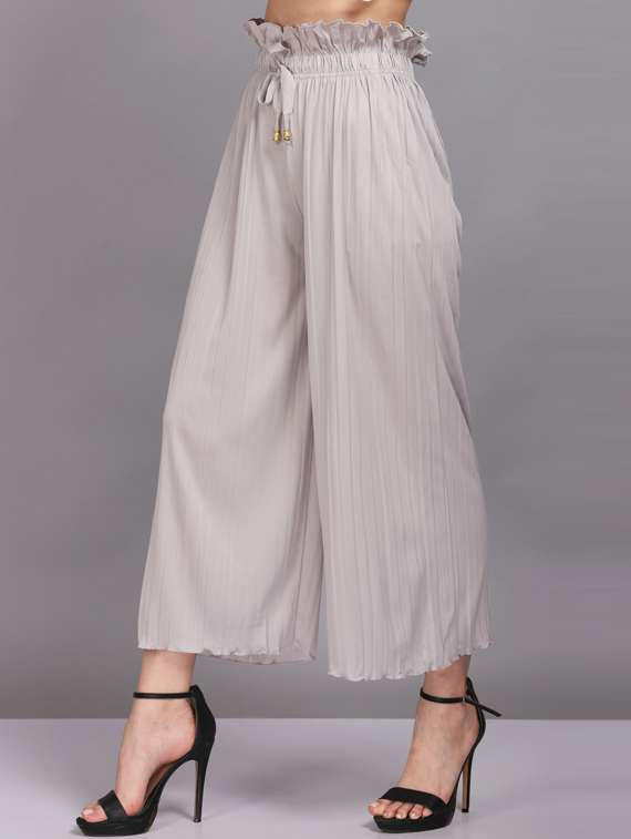 solid mid rise palazzo - 19566032 -  Standard Image - 1