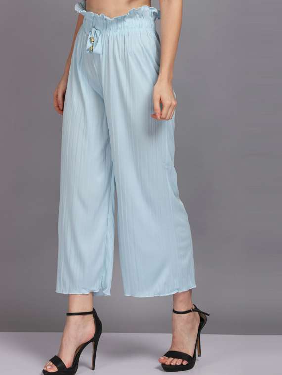 solid mid rise palazzo - 19566042 -  Standard Image - 1