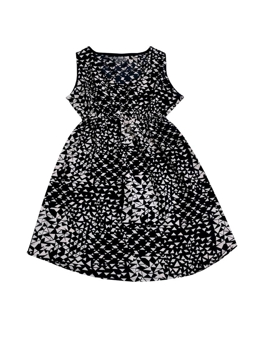 girls round neck sleeveless frock - 19566278 -  Standard Image - 1