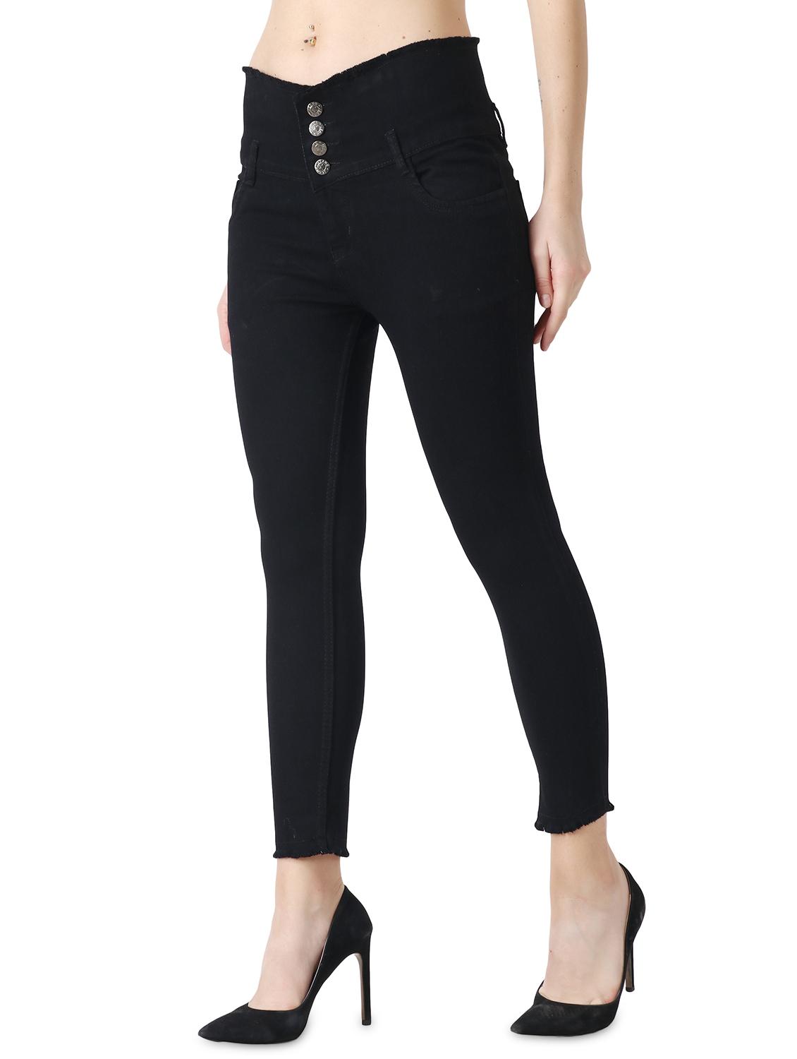 black denim jean - 19566717 -  Standard Image - 1