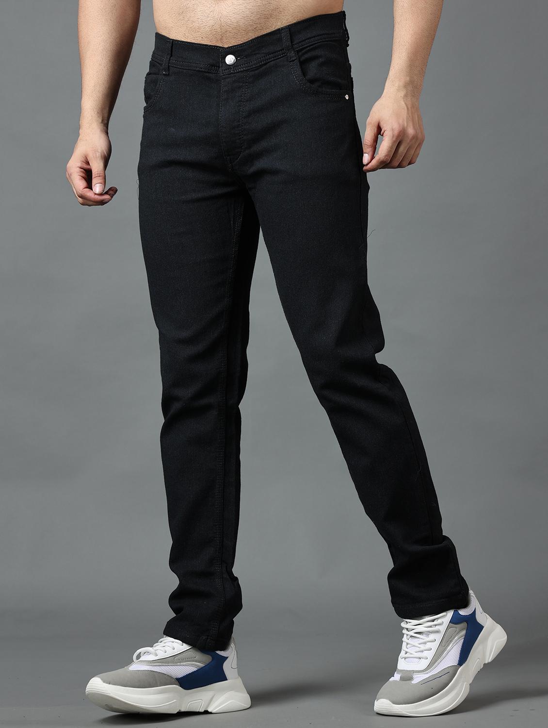 mens relaxed fit plain jeans - 19566720 -  Standard Image - 1