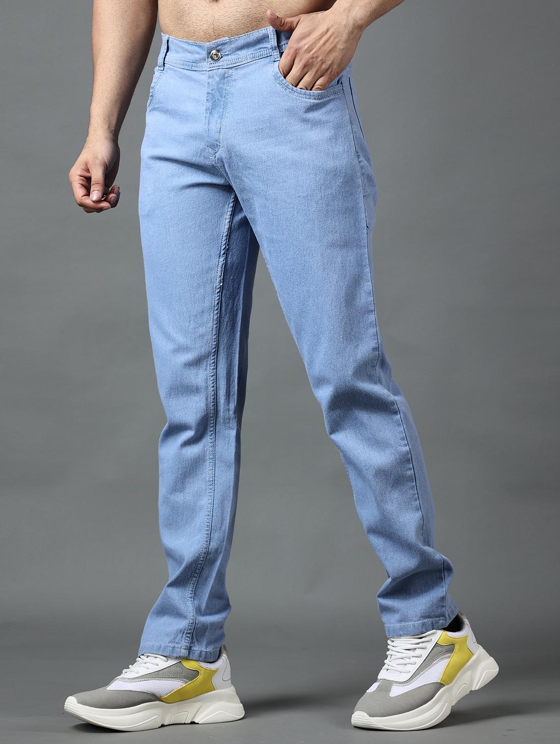 mens straight fit plain jeans - 19566723 -  Standard Image - 1