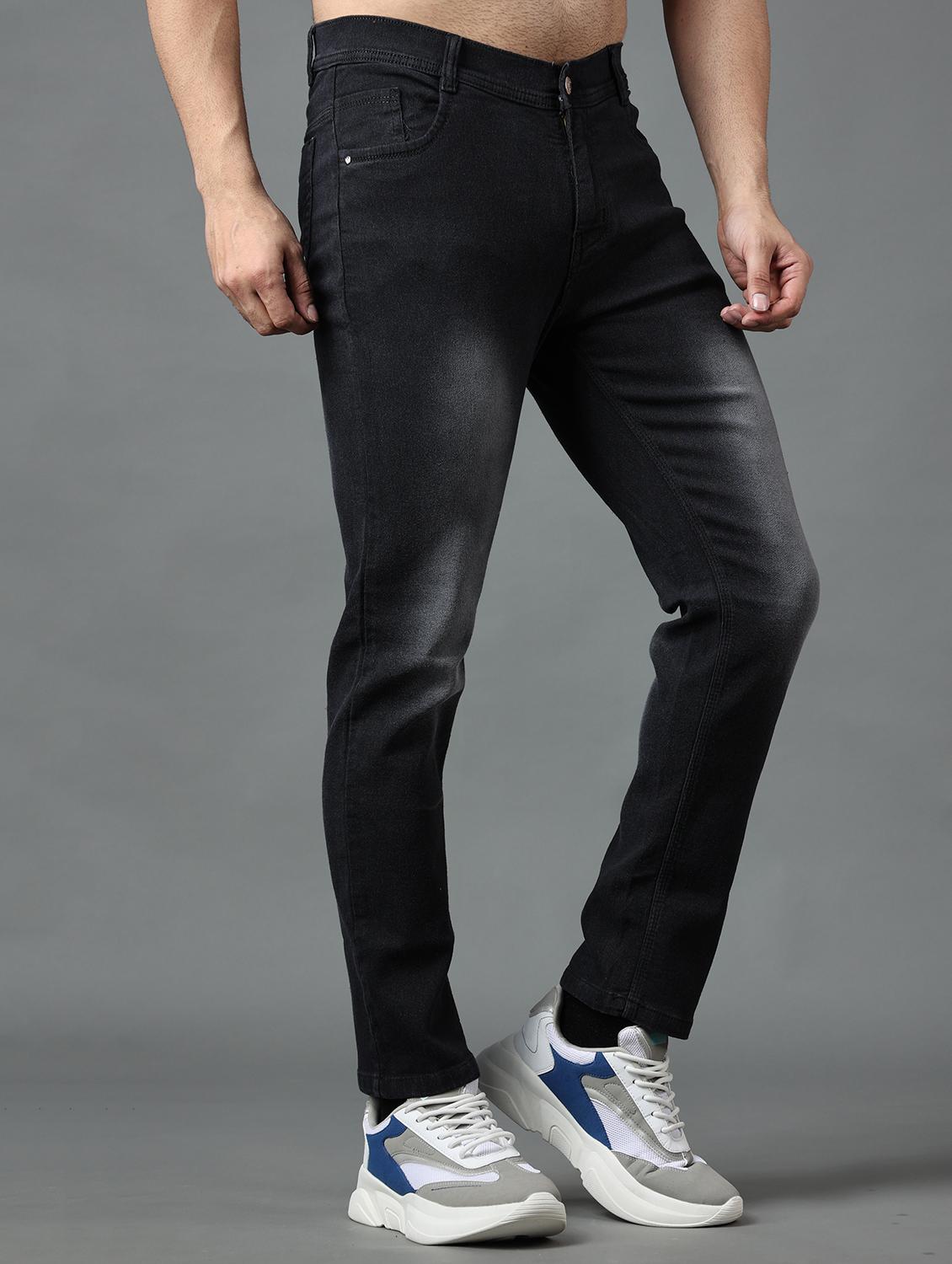 mens straight fit plain jeans - 19566725 -  Standard Image - 1