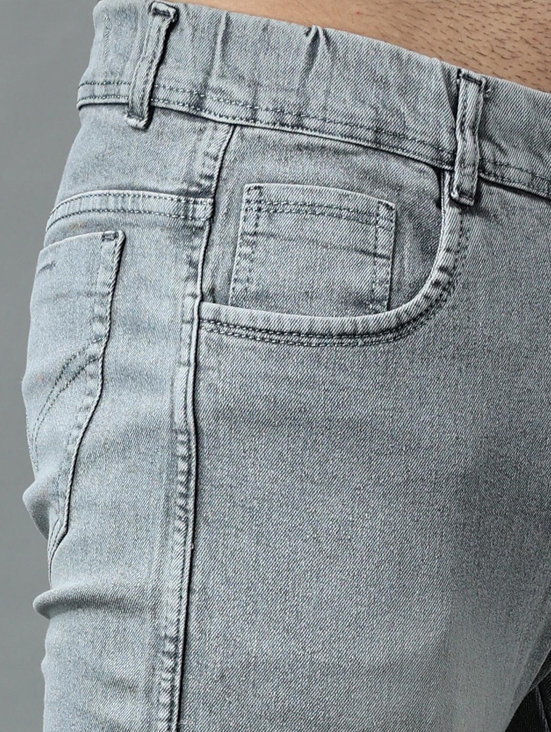 grey cotton blend joggers - 19566728 - Standard Image - 4