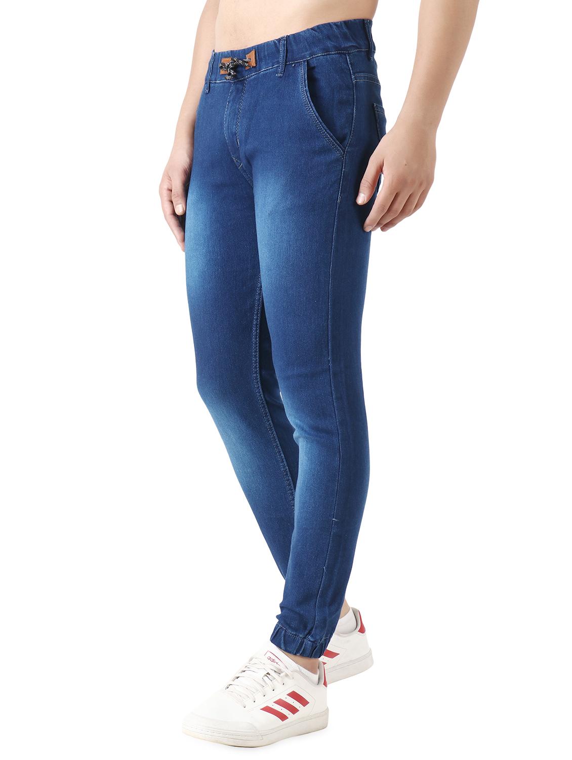 navy blue cotton blend joggers - 19566730 -  Standard Image - 1