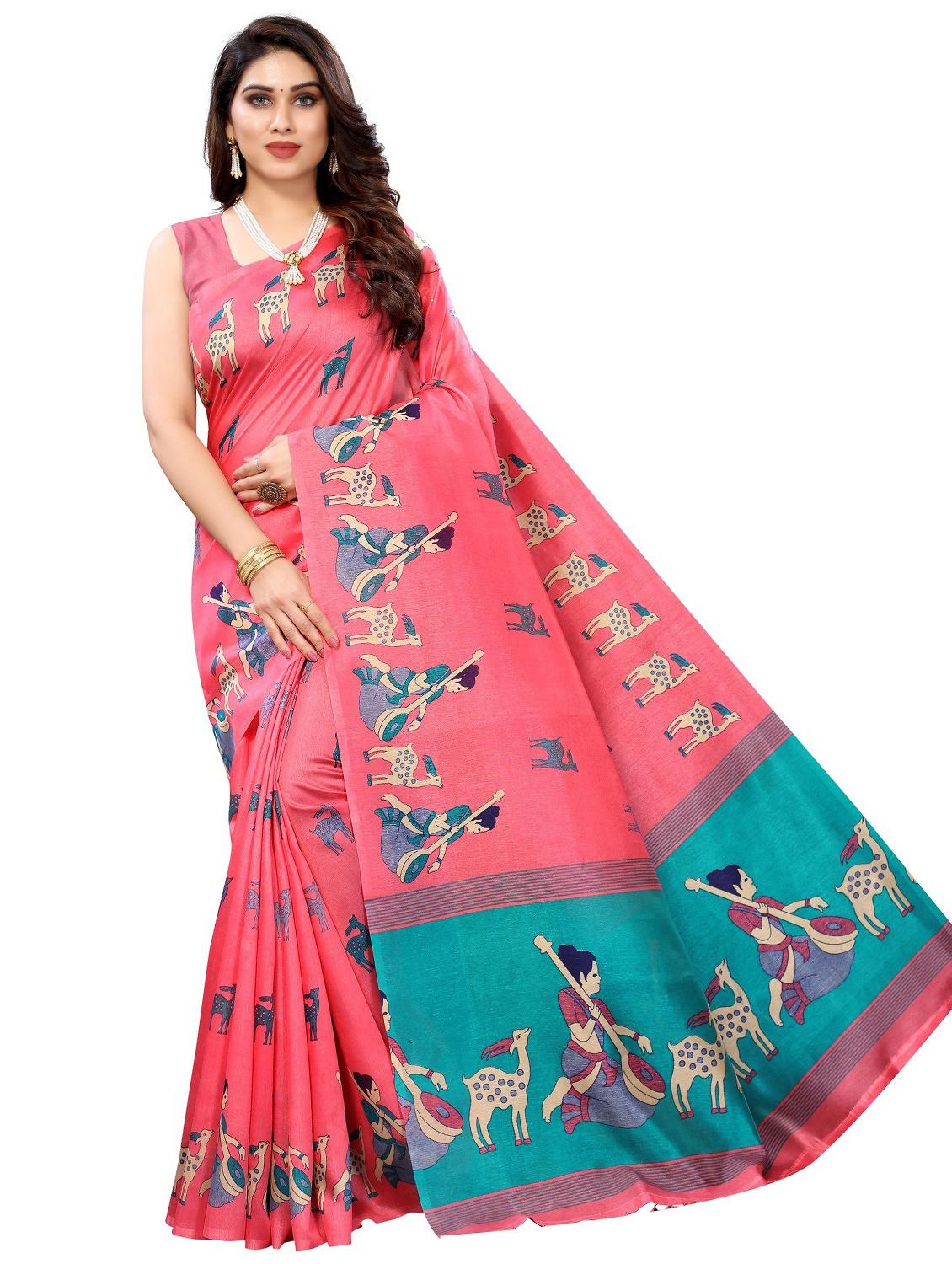 pack of 3 combo saree - 19567642 -  Standard Image - 1
