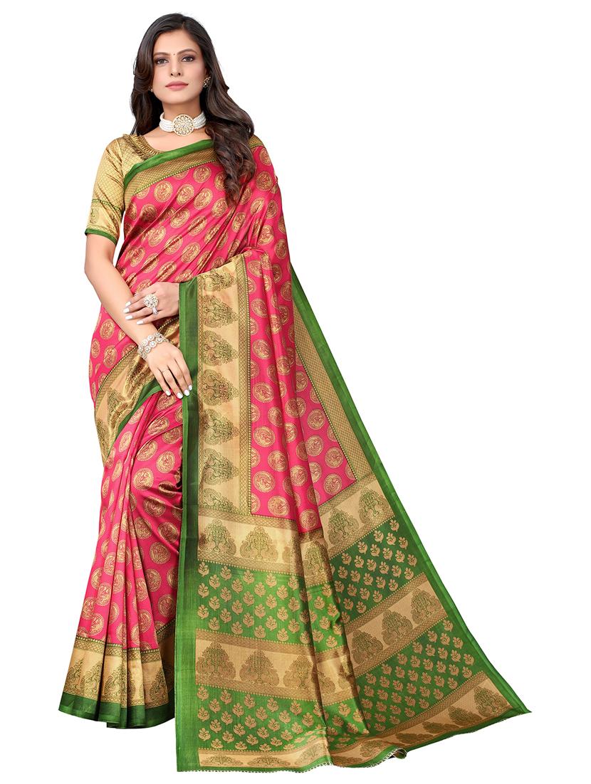 pack of 3 printed sarees - 19567661 -  Standard Image - 1