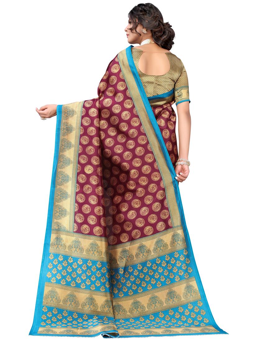 self design woven saree - 19567919 - Standard Image - 1