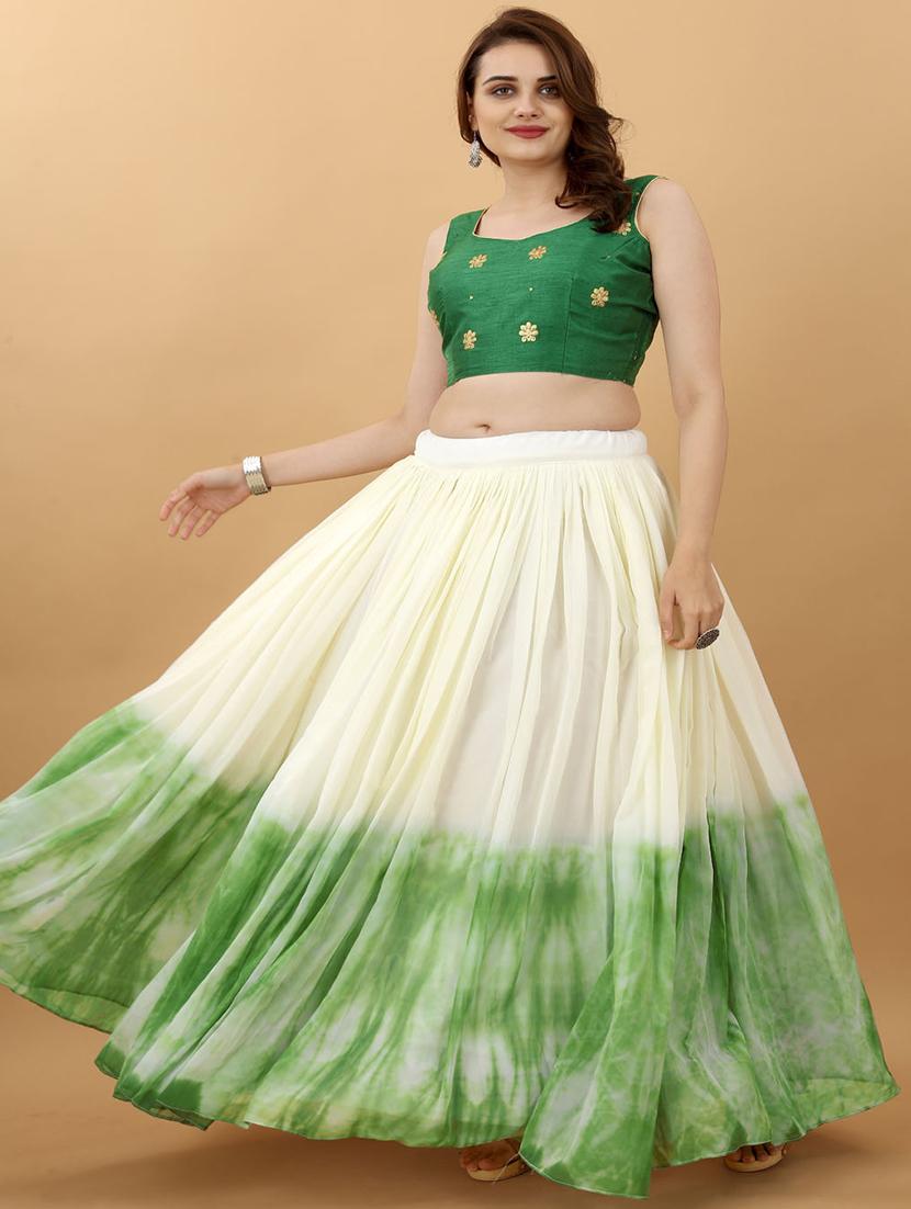 semi stitched lehenga choli with dupatta set - 19572389 - Standard Image - 1