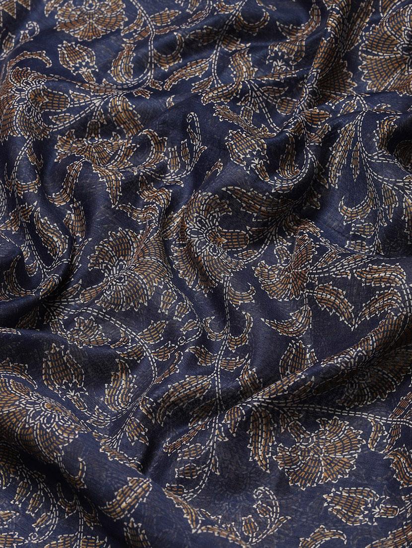 floral printed saree with blouse - 19572714 - Standard Image - 4