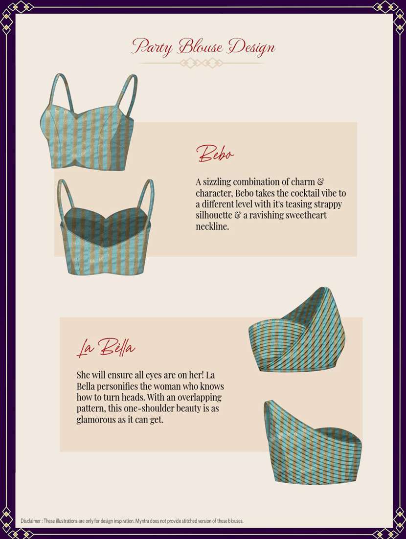 women solid with bordered saree with blouse - 19572722 -  Standard Image - 4