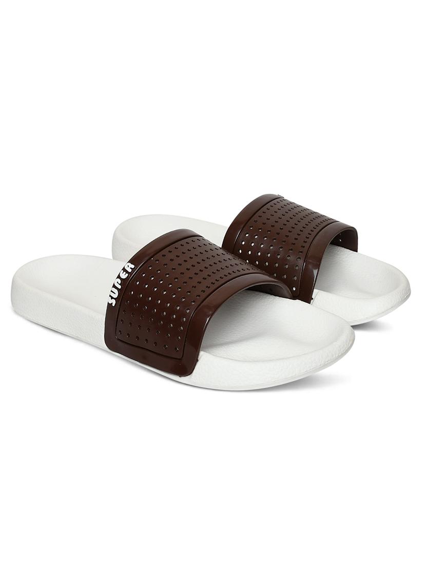 mens slip on sliders - 19577947 - Standard Image - 1