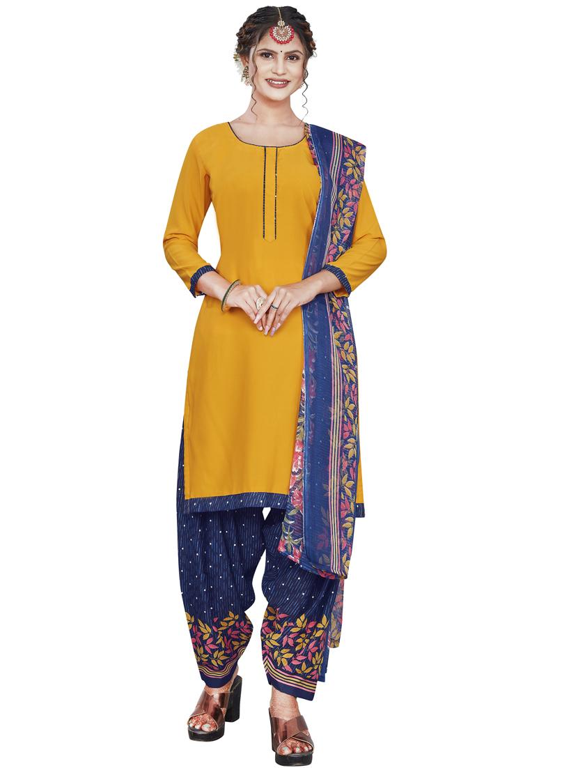 printed unstitched suit set - 19578074 - Zoom Image - 0
