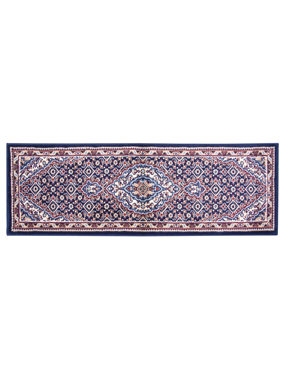 carpet galore super soft polyester blend galaxy design  anti slip kitchen/bedside runner(blue,50x150 cm) - 19578629 -  Standard Image - 1