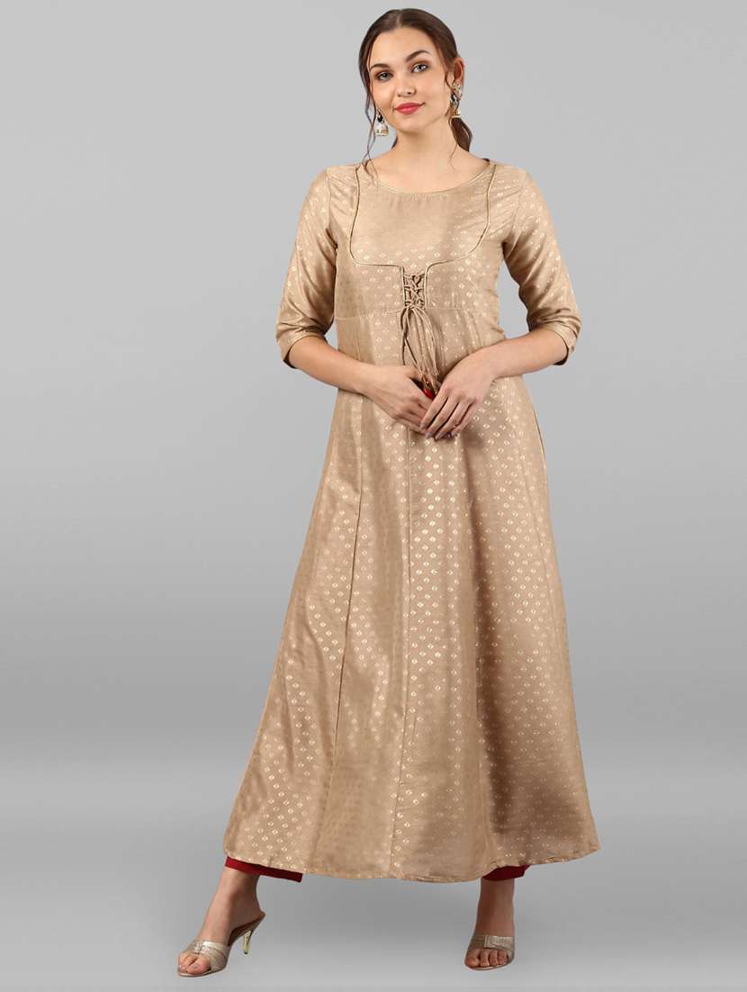 women's flared kurta