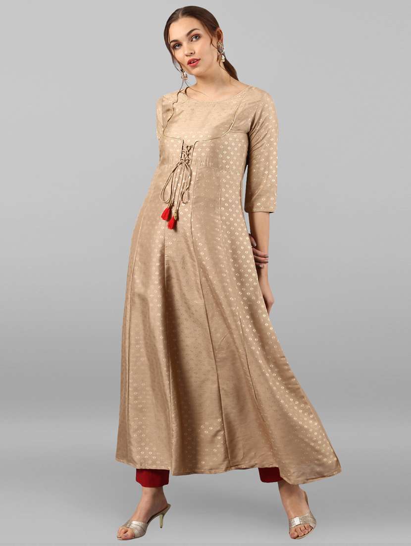women's flared kurta - 19578700 - Standard Image - 1
