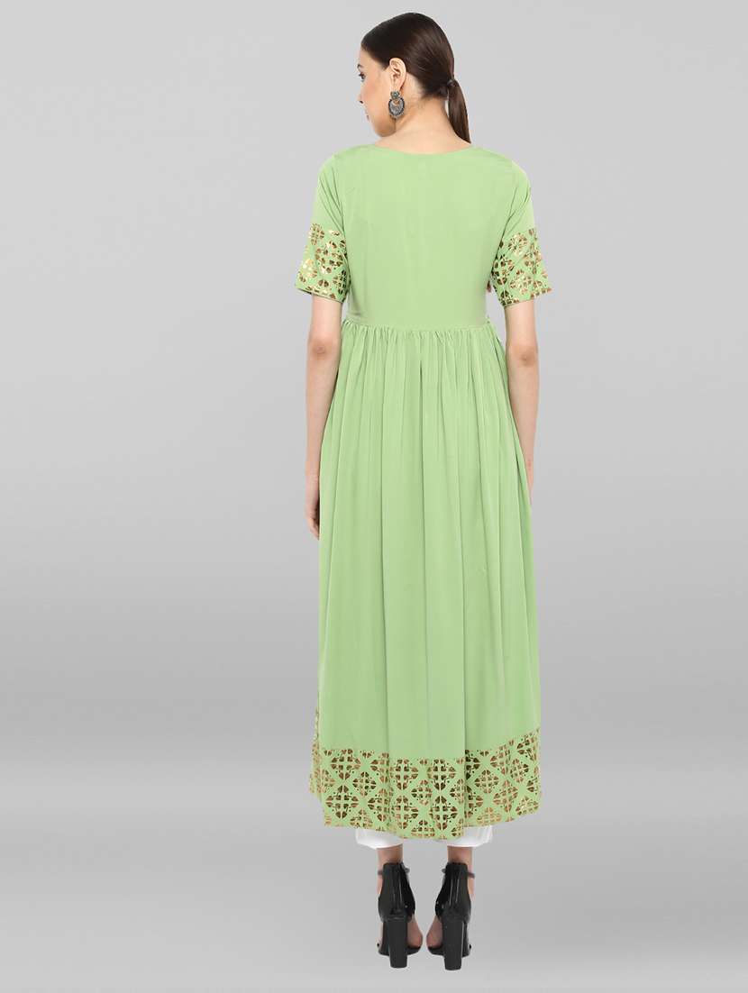 women's flared kurta - 19578704 -  Standard Image - 4