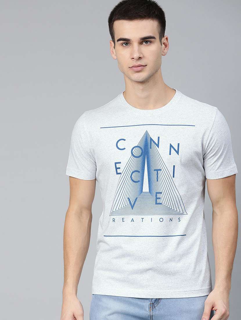 round neck printed regular t-shirt