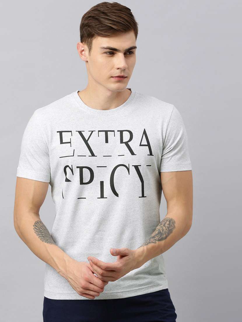 round neck printed regular t-shirt