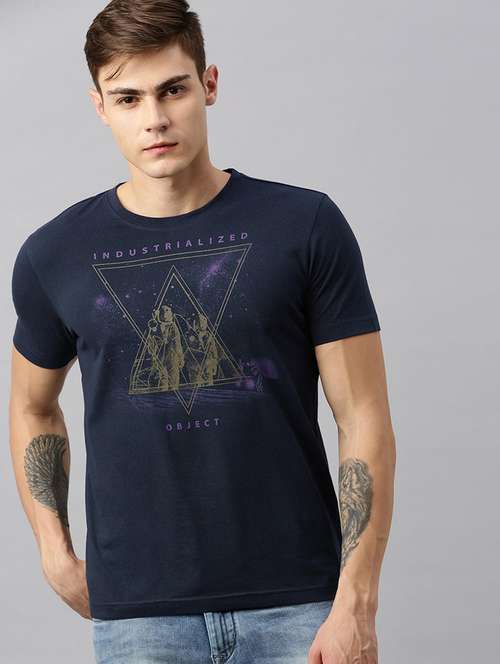 round neck printed regular t-shirt