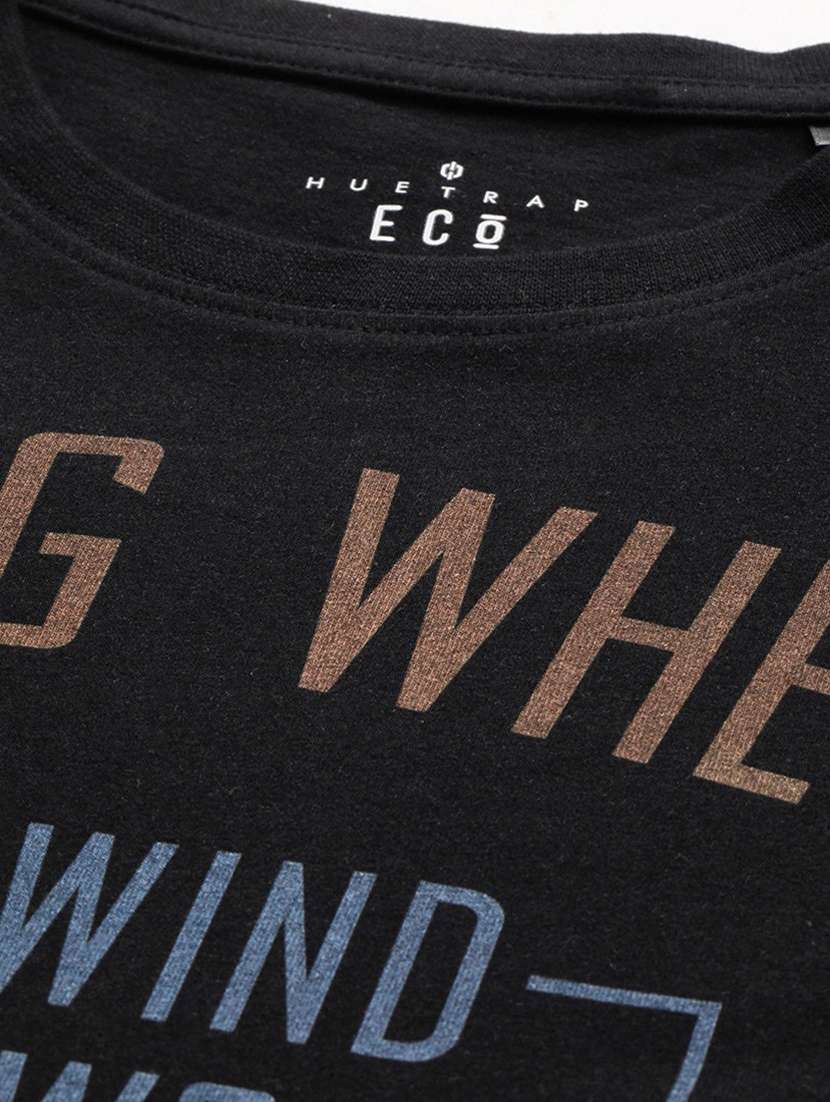 round neck printed regular t-shirt - 19580410 -  Standard Image - 4