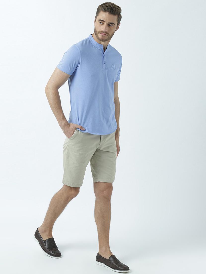 heniey neck solid regular t-shirt - 19580428 - Standard Image - 4