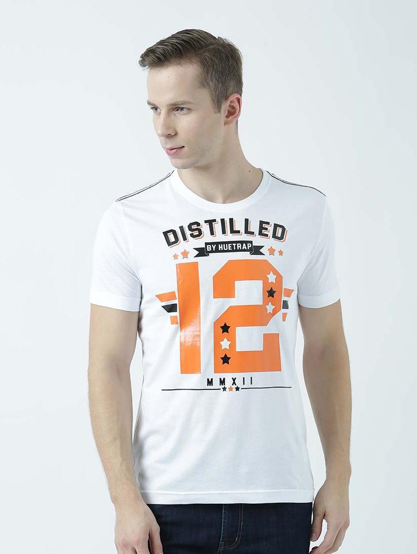 round neck printed regular t-shirt