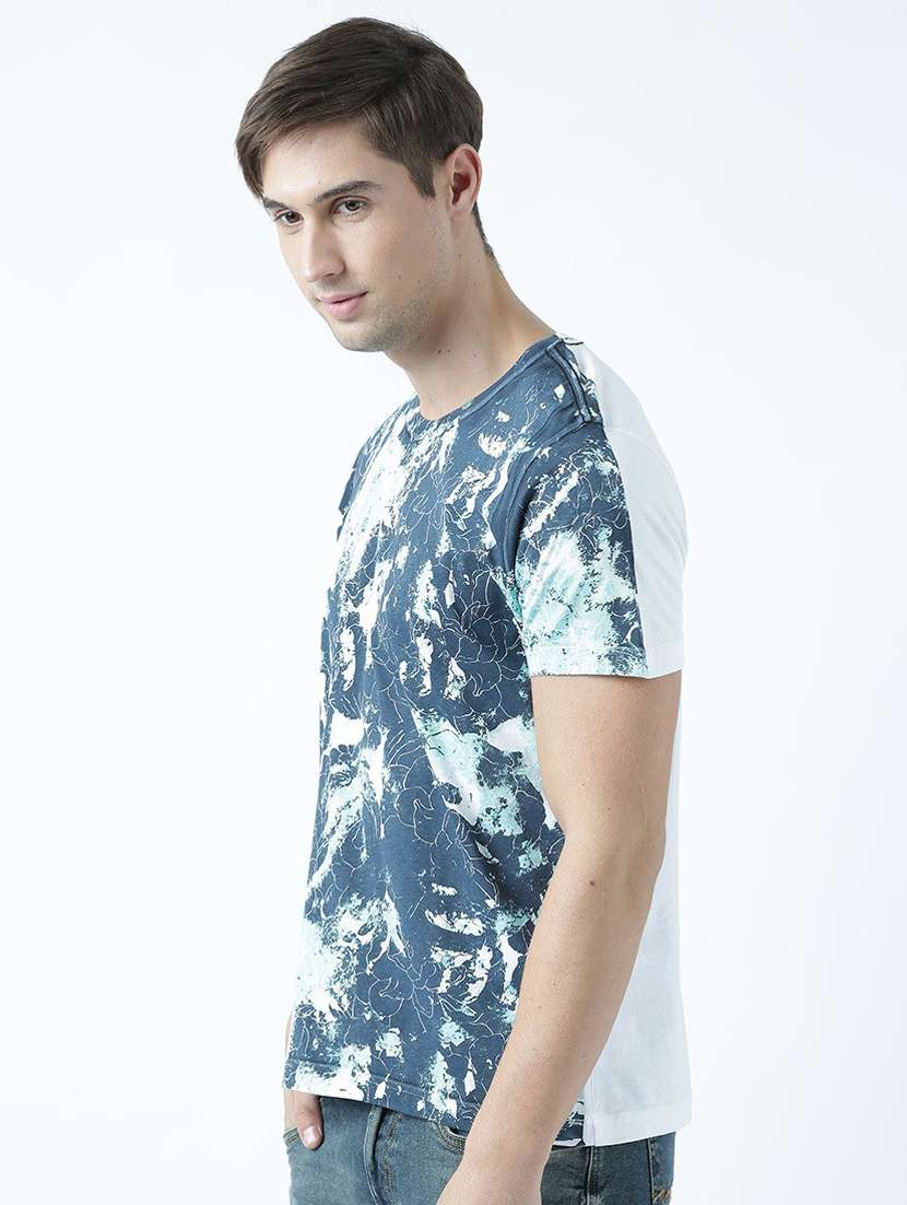 round neck printed regular t-shirt - 19580659 -  Standard Image - 1