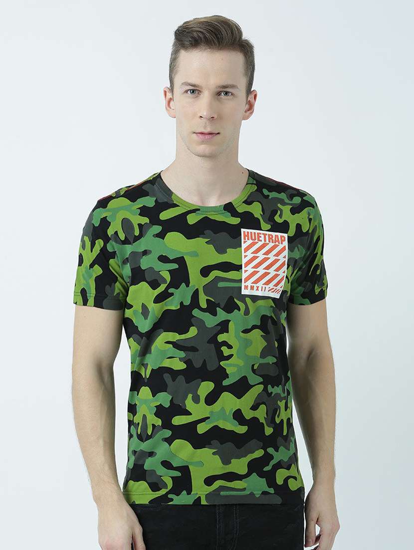 round neck printed regular t-shirt