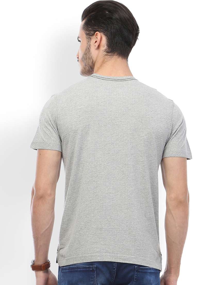 men crew neck front print t-shirt - 19581722 -  Standard Image - 1