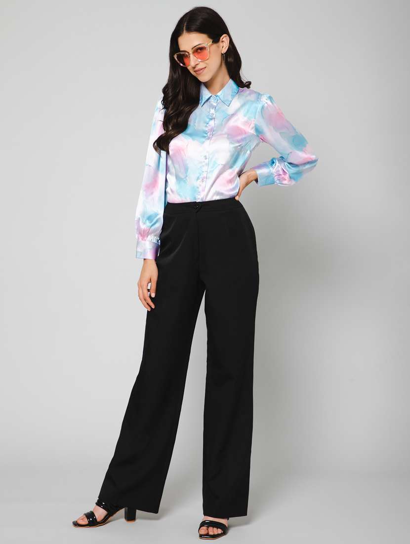 women printed regular shirt - 19581792 - Standard Image - 4