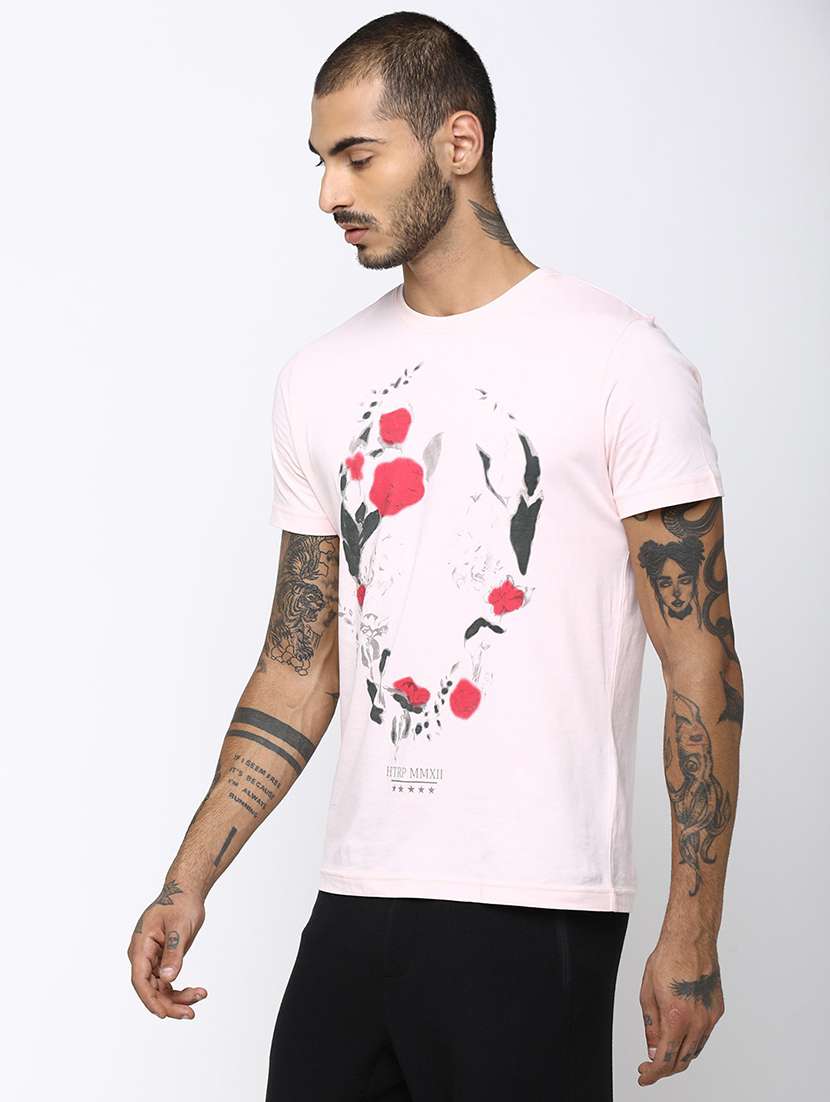 men scoop neck front print sleeveless t-shirt - 19582117 -  Standard Image - 1