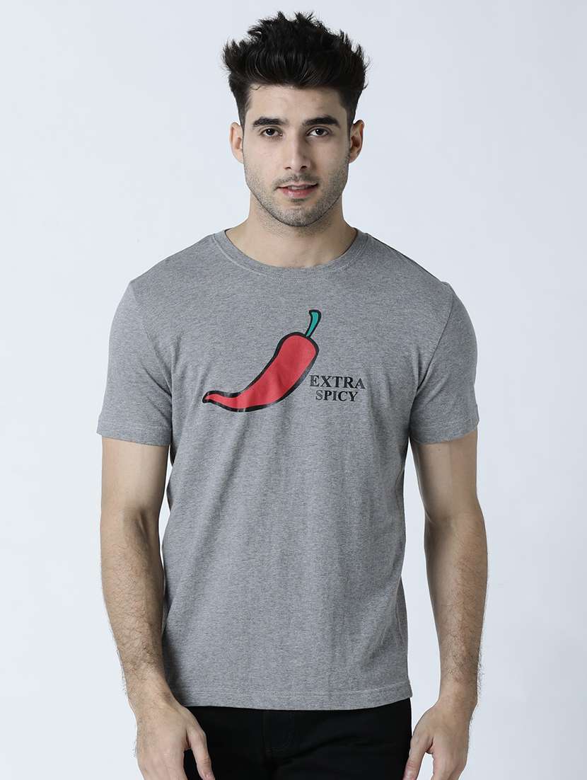 round neck printed regular t-shirt